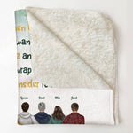 Wrap Yourself Up In This And Consider It A Big Hug - Personalized Blanket