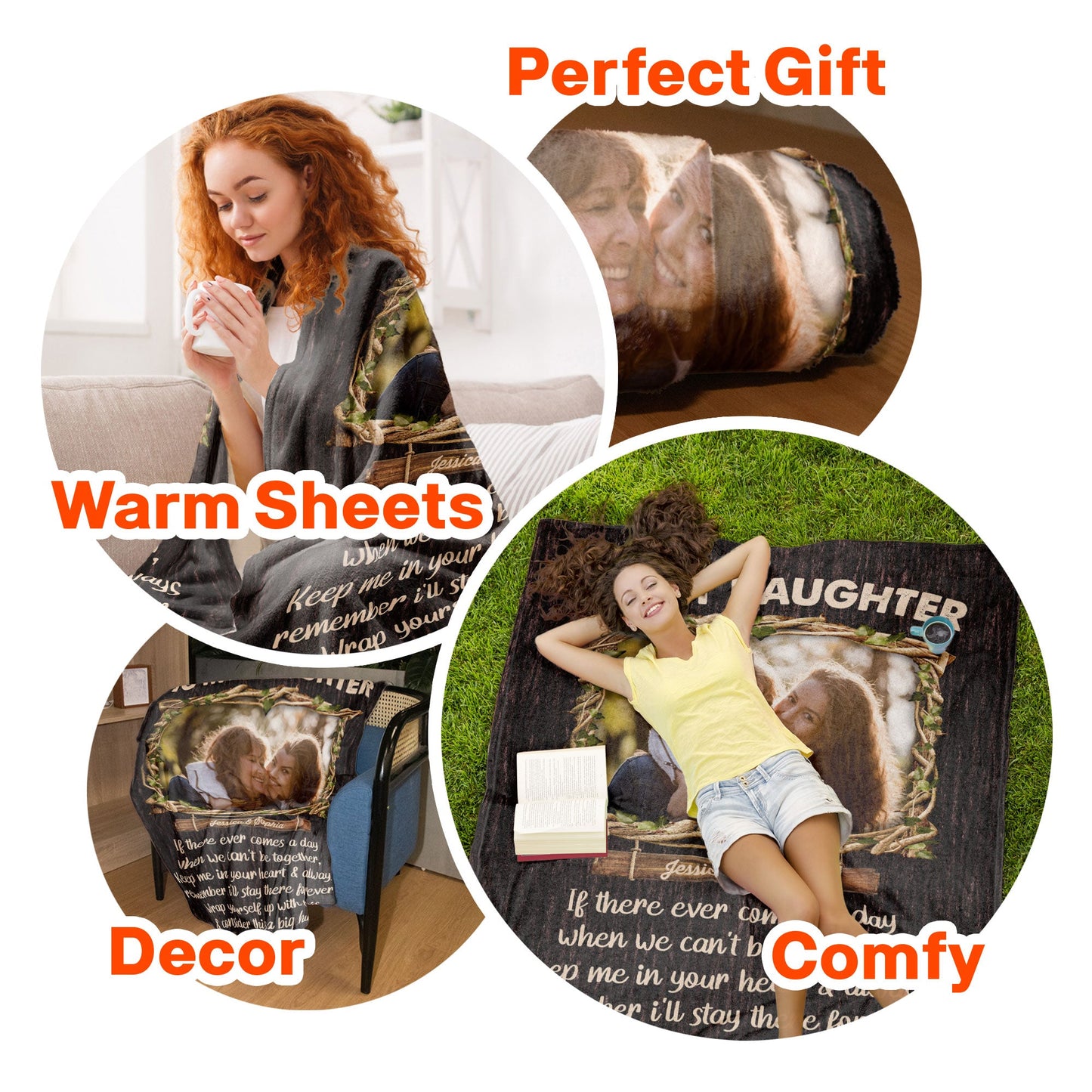 Wrap Yourself Up With This - Personalized Photo Blanket