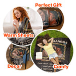 Wrap Yourself Up With This Ver 2 - Personalized Photo Blanket - Birthday, Loving Gift For Grandma, Grandpa, Mom, Dad