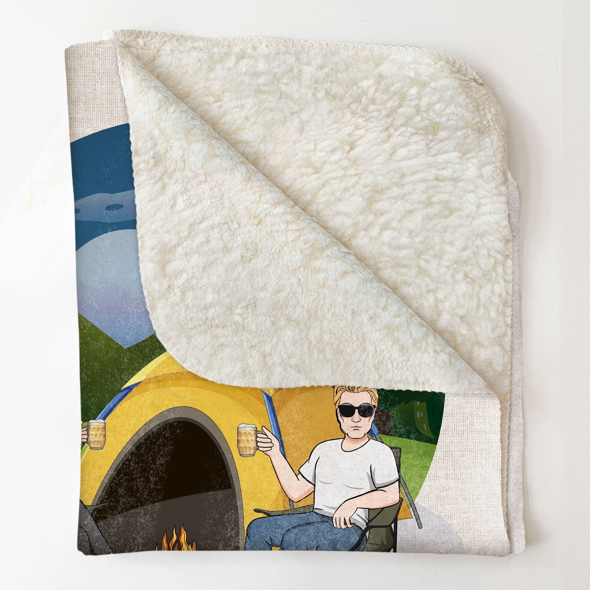 Years Down, Forever To Go - Personalized Blanket