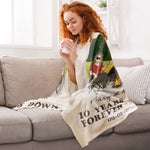 Years Down, Forever To Go - Personalized Blanket