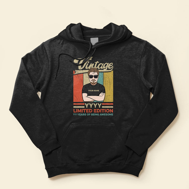 Years Of Being Awesome - Personalized Shirt - Birthday Gift For  Family Member