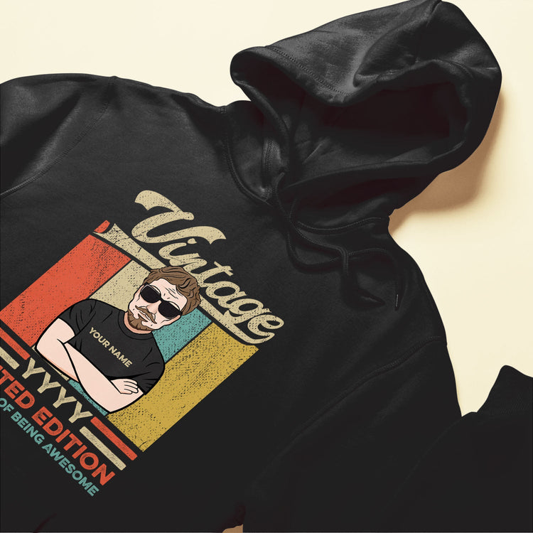 Years Of Being Awesome - Personalized Shirt - Birthday Gift For  Family Member