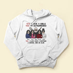 Yes I Have Daughters, Shovel, Alibi - Personalized Shirt - Christmas Gift For Father, Dad, Papa