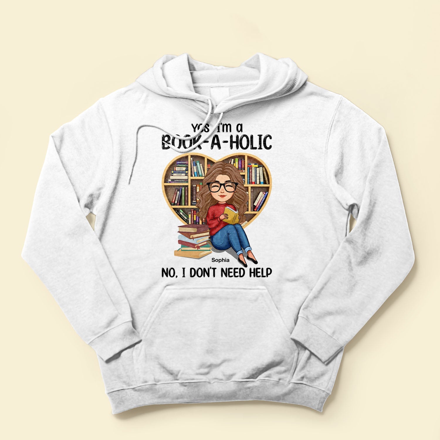 Yes, I'm A Book-A-Holic - Personalized Shirt - Birthday, Loving Gift For Book Lovers, Bookworm