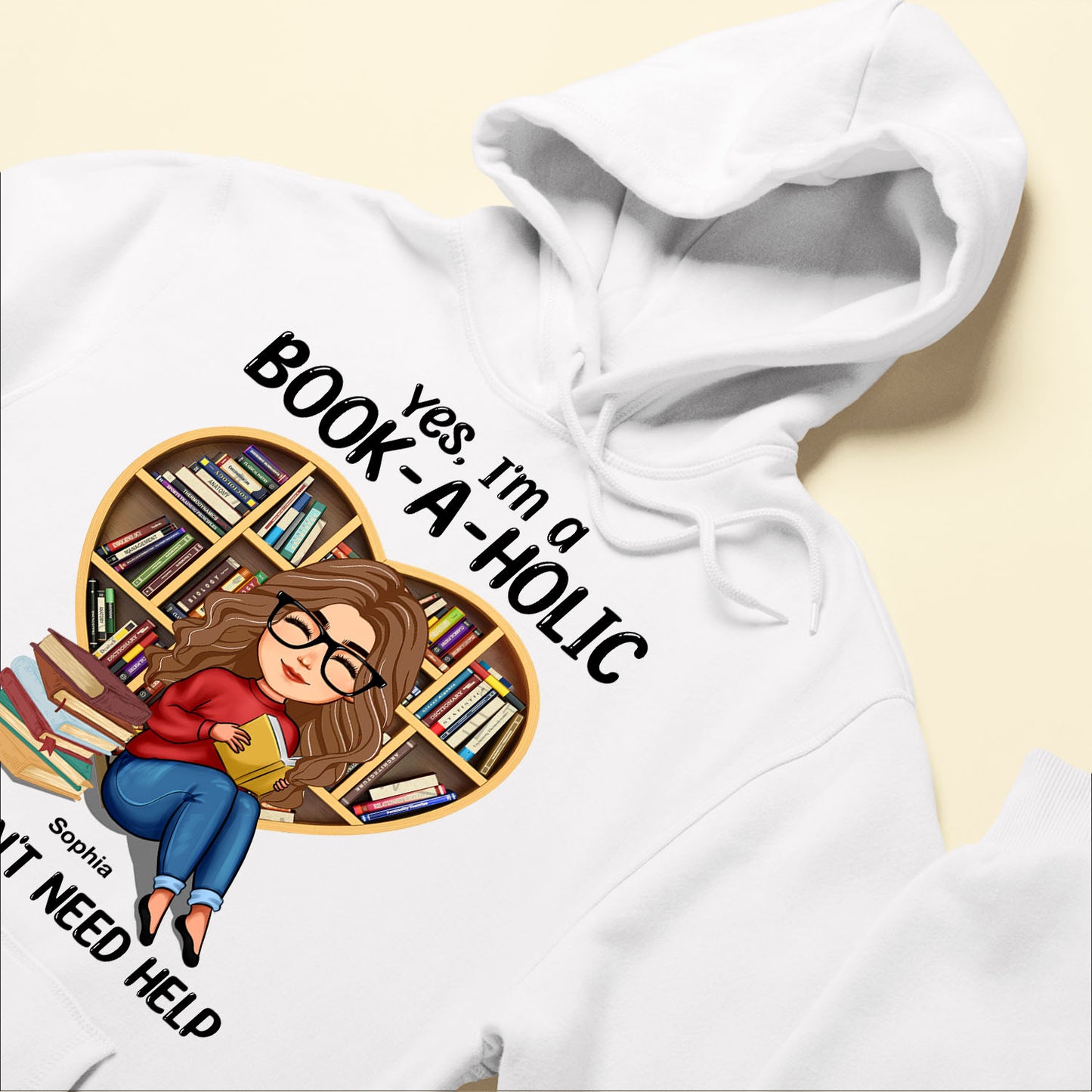 Yes, I'm A Book-A-Holic - Personalized Shirt - Birthday, Loving Gift For Book Lovers, Bookworm
