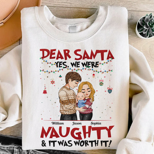 Yes, We Were Naughty - Personalized Shirt
