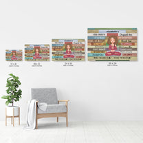 Yoga Etiquette - Personalized Poster/Canvas - Gift For Yoga Lover