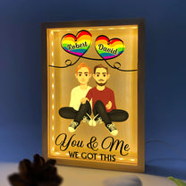 You And Me - Personalized Frame Light Box