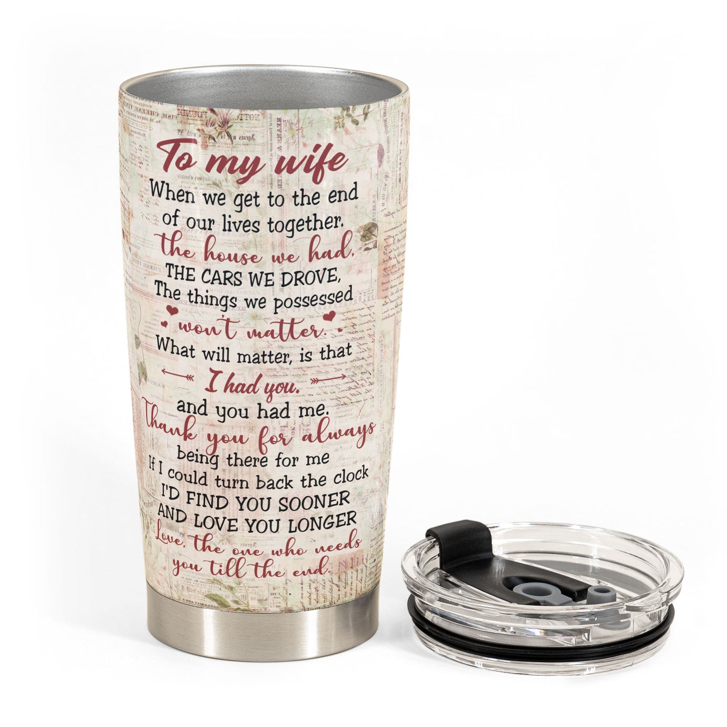 You And Me We Got This - Cartoon Version - Personalized Tumbler Cup
