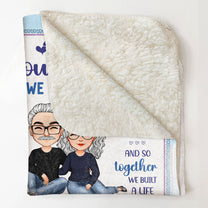 You And Me We Got This - Personalized Blanket - Birthday Gifts For Her, Him