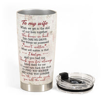 You And Me We Got This - Personalized Tumbler Cup - Valentine's Day Gift For Wife