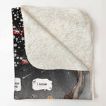 You Are Always In My Heart - Personalized Blanket
