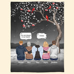 You Are Always In My Heart - Personalized Blanket