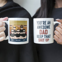 You Are An Awesome Dad - Personalized Mug - Father's Day Gift For Father, Dad, Papa