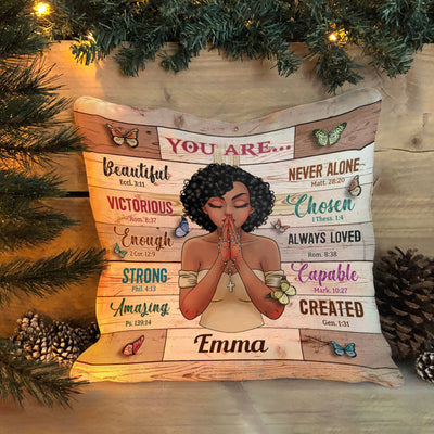 You Are Beautiful - Personalized Pillow (Insert Included)