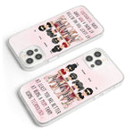 You Are Better At Being A Mom - Personalized Clear Phone Case