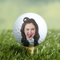 You Are My Hole In One Best Husband Boyfriend By Par Golfer - Personalized Photo Golf Ball