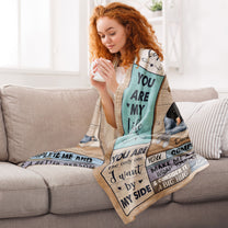 You Are My Love You Are My Life - Personalized Blanket - Christmas, Anniversary, Birthday Gift For Couples, Husband, Wife, Lovers, Anniversary, Engagement