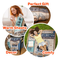 You Are My Love You Are My Life - Personalized Blanket - Christmas, Anniversary, Birthday Gift For Couples, Husband, Wife, Lovers, Anniversary, Engagement