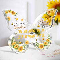 You Are My Sunshine - Personalized Acrylic Plaque