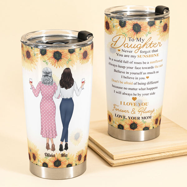 You Are My Son Shine - Personalized Tumbler Cup - Birthday Gift For Son