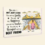 You Are Not Just A Dog - Personalized Rectangle Acrylic Plaque