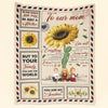 You Are Our Sunshine - Personalized Blanket