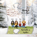 You Are The Piece That Holds Us Together Puzzle Piece - Personalized Acrylic Plaque