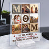 You Are The World To Me, Mom - Personalized Acrylic Photo Plaque