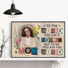 You Are The World To Me - Personalized Photo Poster/Wrapped Canvas