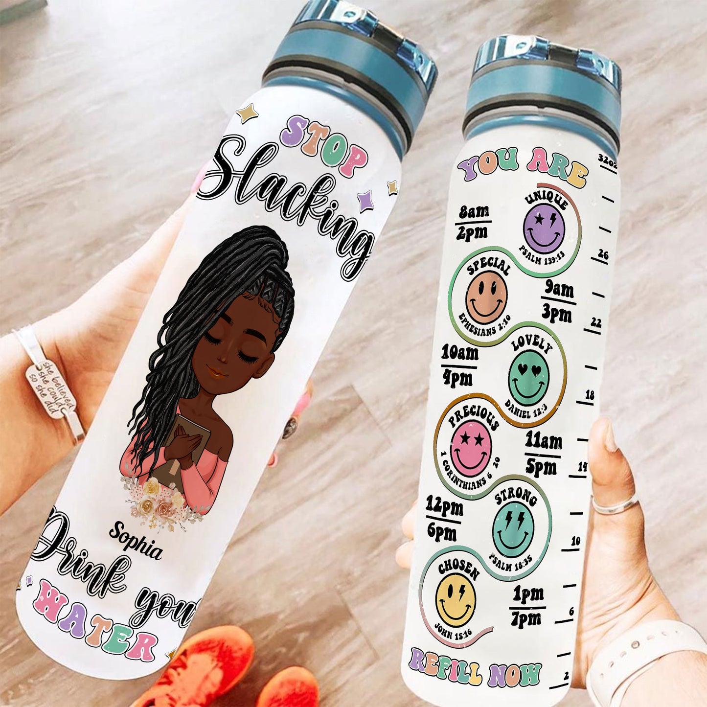 You Are Unique - Personalized Tracker Bottle