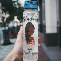 You Are Unique - Personalized Tracker Bottle