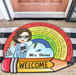 You Belong Here - Personalized Custom Shaped Doormat