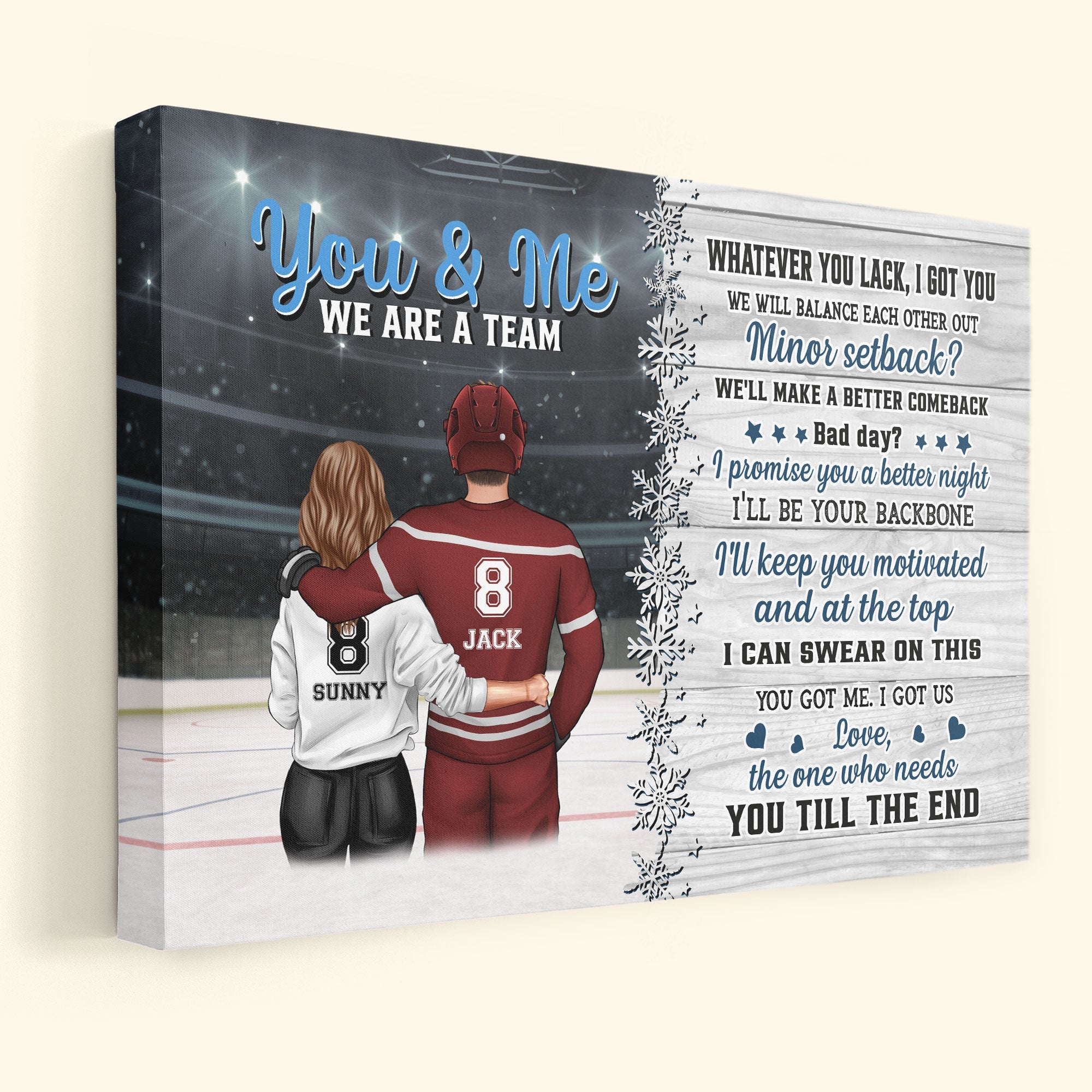 You Got Me I Got Us - Personalized Poster/Wrapped Canvas