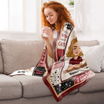 Cat Mom/ Cat Dad - Personalized Blanket