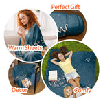 You Me And Fur Babies - Personalized Blanket