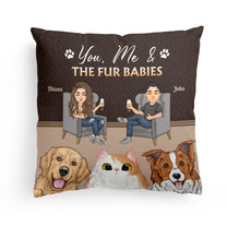 You Me Our Fur Babies - Personalized Pillow (Insert Included)