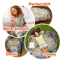 You Me & The Fur Babies - Personalized Blanket