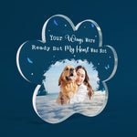 You Were My Favorite Hello And My Hardest Goodbye - Personalized Acrylic Photo Plaque
