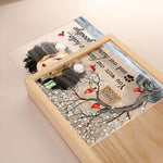 You Were My Favorite Hello & Hardest Goodbye - Personalized Photo Frame Light Box