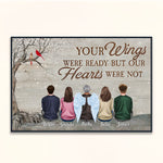 You Were One Of A Kind - Personalized Poster - Christmas Gift Memorial Poster For Family, Remembrance - Family Sitting