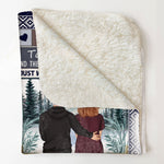 You Will Always Be My Hero - Personalized Blanket - Birthday, Loving Gift For Single Parent, Dad, Father