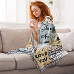 You Will Always Be My Hero - Personalized Blanket - Birthday, Loving Gift For Single Parent, Dad, Father