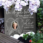 You Will Always Stay - Personalized Memorial Garden Stone - Memorial Gift For Family, Remembrance, Grief Gift, Sympathy Gift