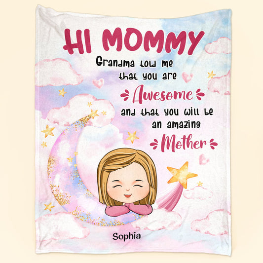 You Will Be An Amazing Mother - Personalized Blanket