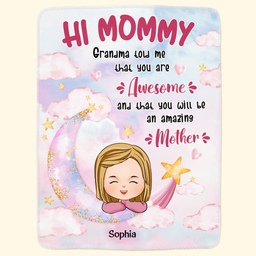 You Will Be An Amazing Mother - Personalized Blanket