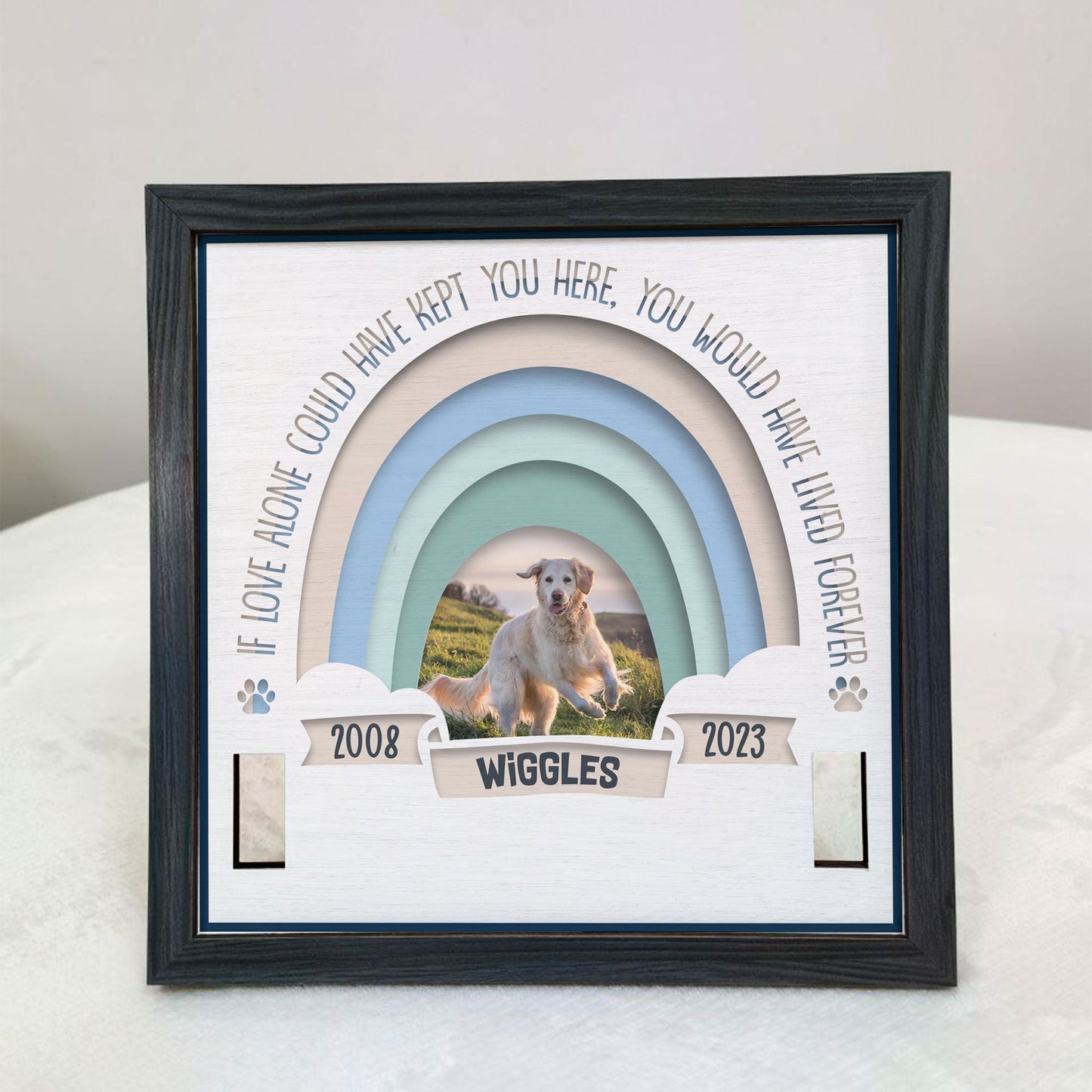 You Would Have Lived Forever - Personalized Photo Pet Loss Frame