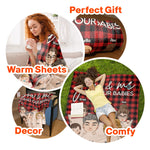 You & Me And Our Babies - Personalized Blanket