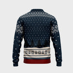 You & Me And The Dogs - Personalized Ugly Sweater